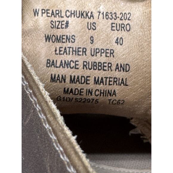 NWOT BOGS Chukka Boots Women'S 9 Pearl Brown Leather Waterproof Booties - Picture 13 of 13